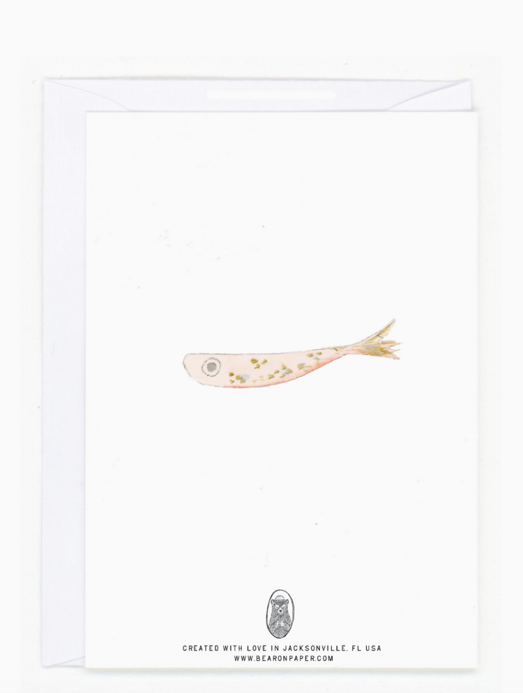 Bear On Paper “You’Re A Catch”