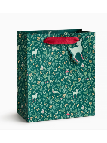 E. Frances Paper Studio Winter Forest Gift Bag, Medium