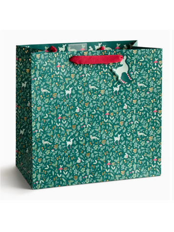E. Frances Paper Studio Winter Forest Gift Bag, Large
