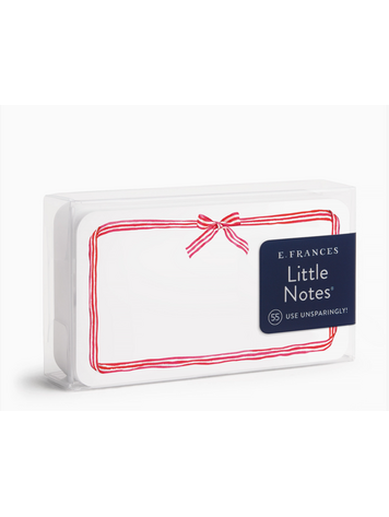 E. Frances Paper Studio Red Ribbon Candy Little Note