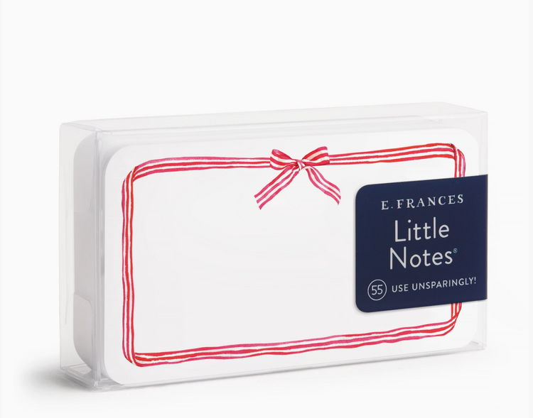 E. Frances Paper Studio Red Ribbon Candy Little Note