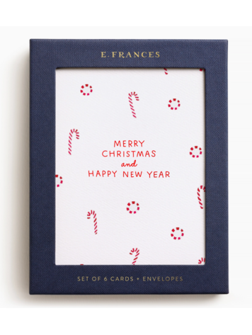 E. Frances Paper Studio Peppermint Holiday Box Set