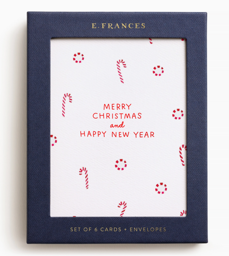 E. Frances Paper Studio Peppermint Holiday Box Set