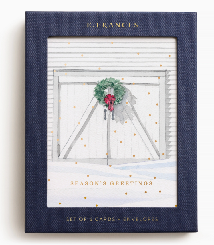 E. Frances Paper Studio Holiday Barn Box Set