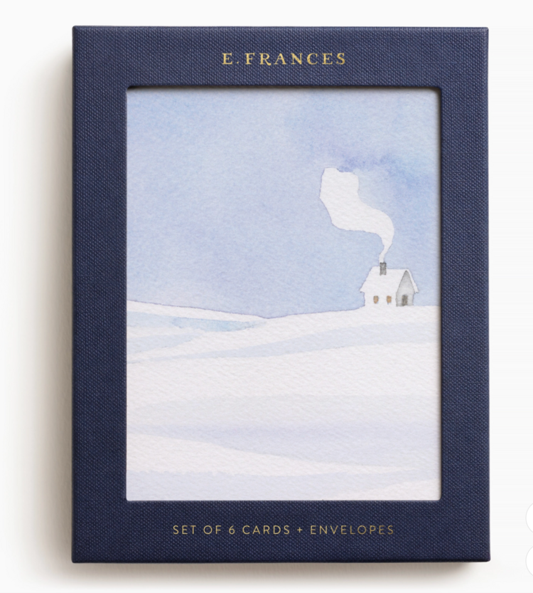 E. Frances Paper Studio Snowy Cabin Box Set