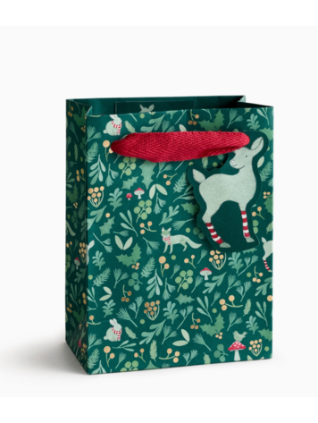 E. Frances Paper Studio Winter Forest Gift Bag, Small