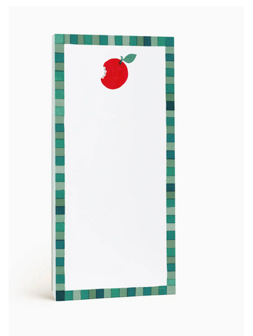 E. Frances Paper Studio An Apple A Day Market List Notepad