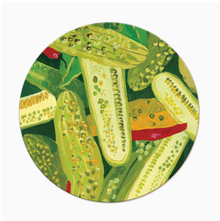 Seedlings Pickles Coaster
