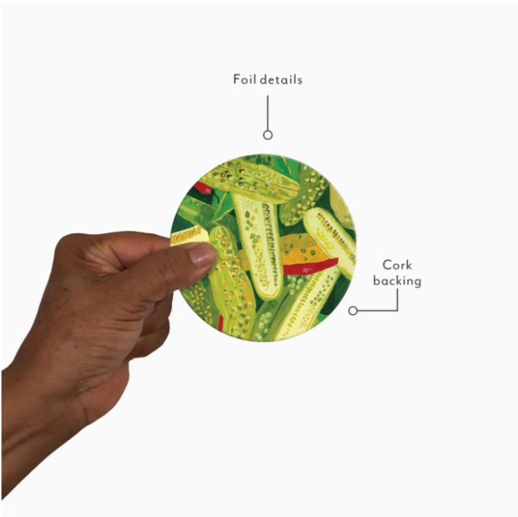 Seedlings Pickles Coaster