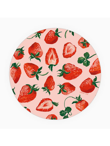 Seedlings Strawberries Coaster