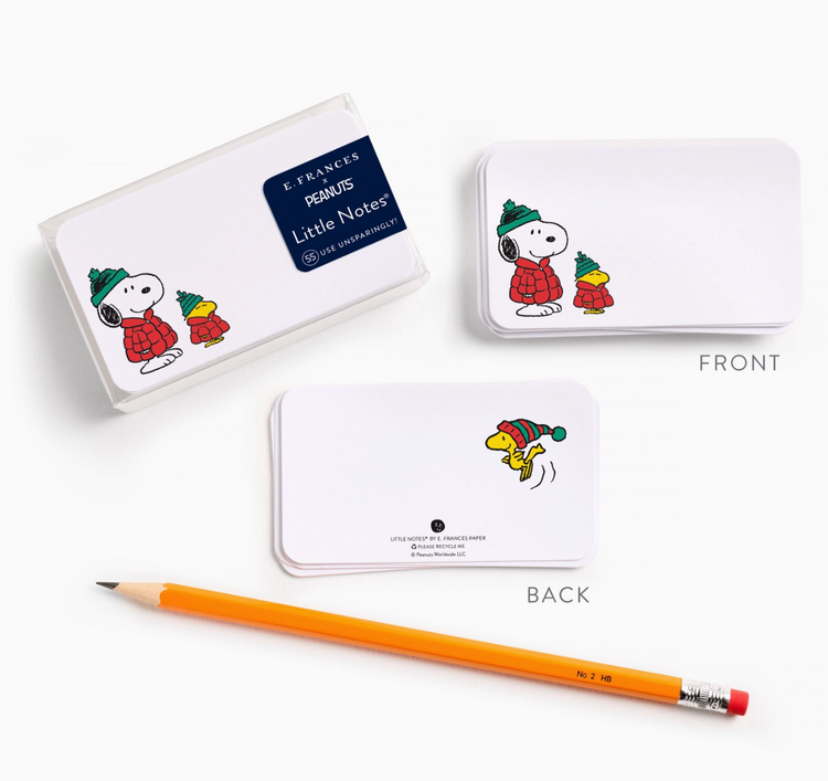 E. Frances Paper Studio Snoopy Woodstock Puffer Little Notes®