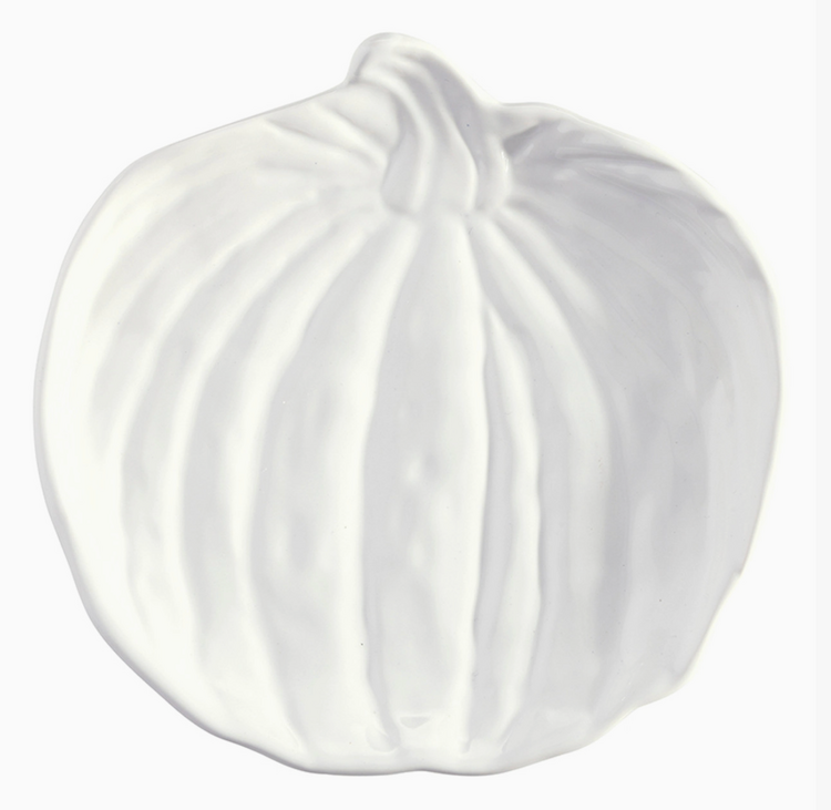 Santa Barbara Design Studio Ceramic Pumpkin Appetizer Plates