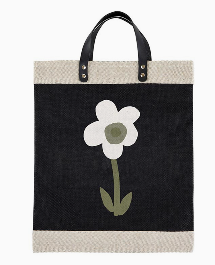 Santa Barbara Design Studio Black Market Tote - Flower
