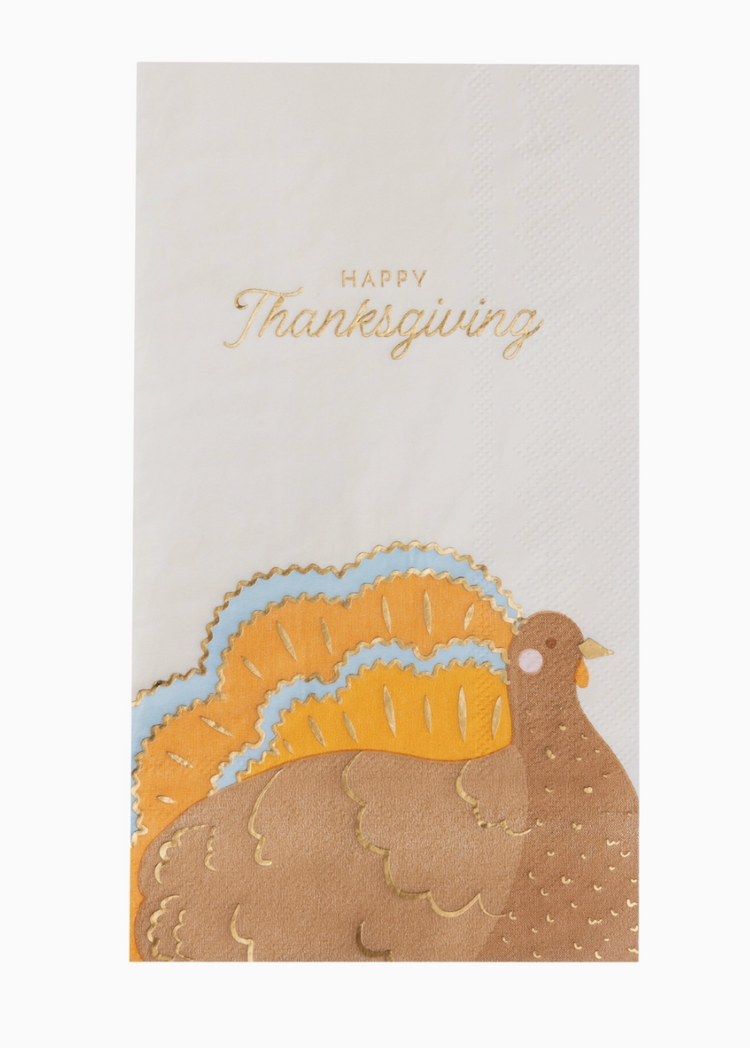 Bonjour Fête Charming Turkey Guest Towels