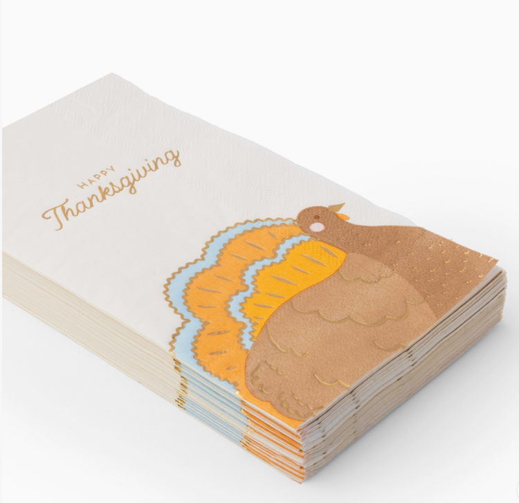 Bonjour Fête Charming Turkey Guest Towels
