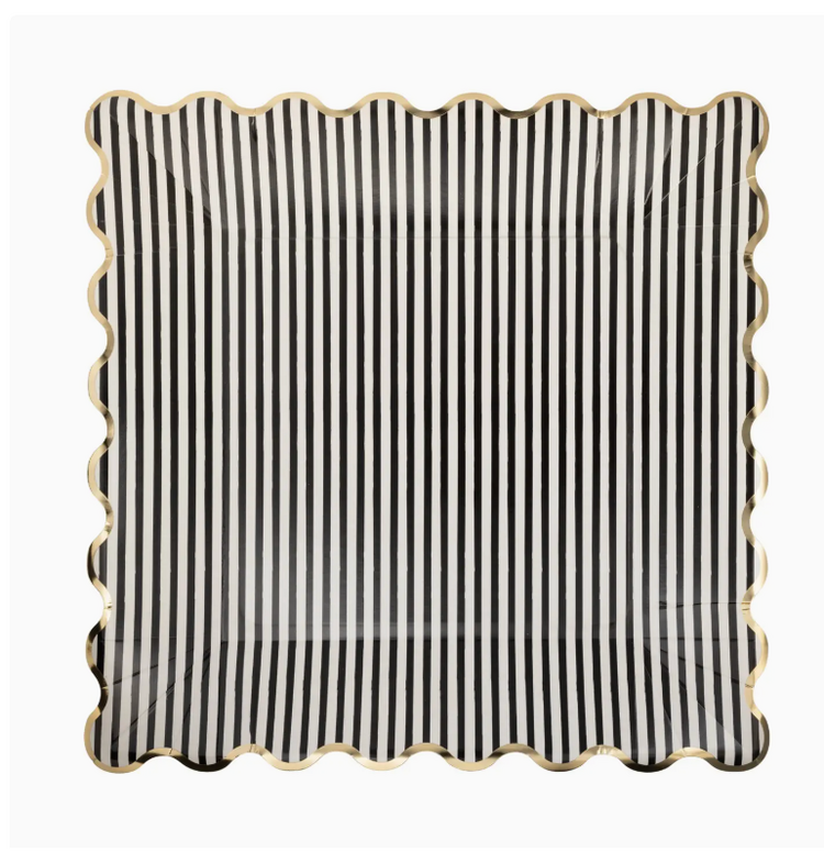 My Mind's Eye Striped Grad 11" Plate