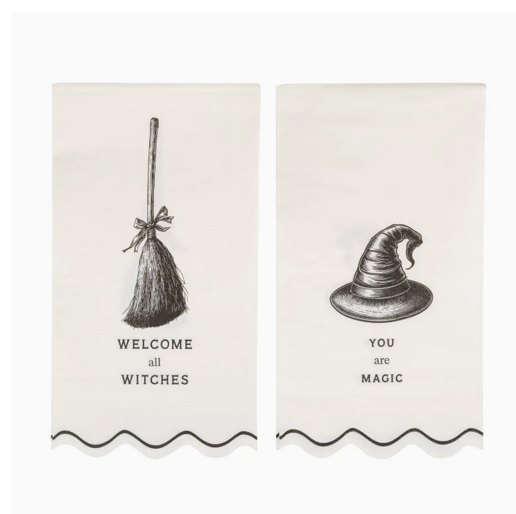 My Mind's Eye Welcome Witches Dinner Napkin Set