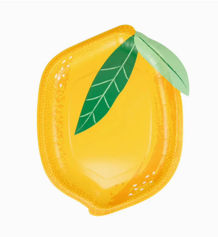 My Mind's Eye Lemon Shaped Plate