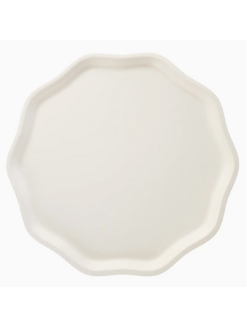 Bonjour Fête French Creme Compostable Dinner Plates