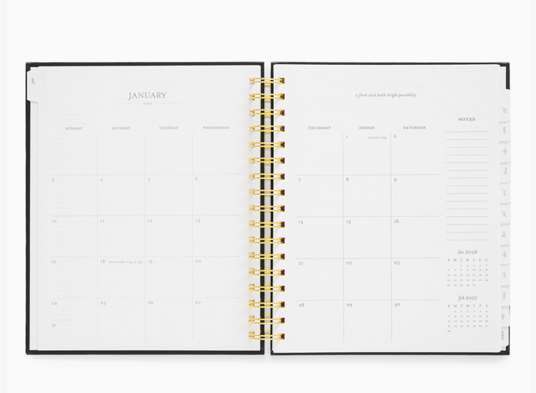 Sugar Paper 2027 Signature Spiral Planner