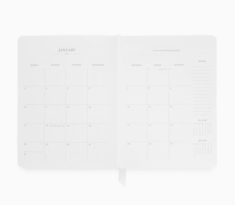 Sugar Paper 2027 Softbound Planner, Red
