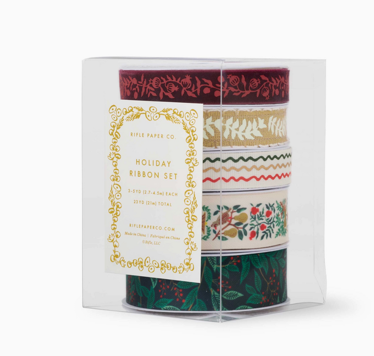Rifle Paper Co. Willowberry Ribbon Set of 5