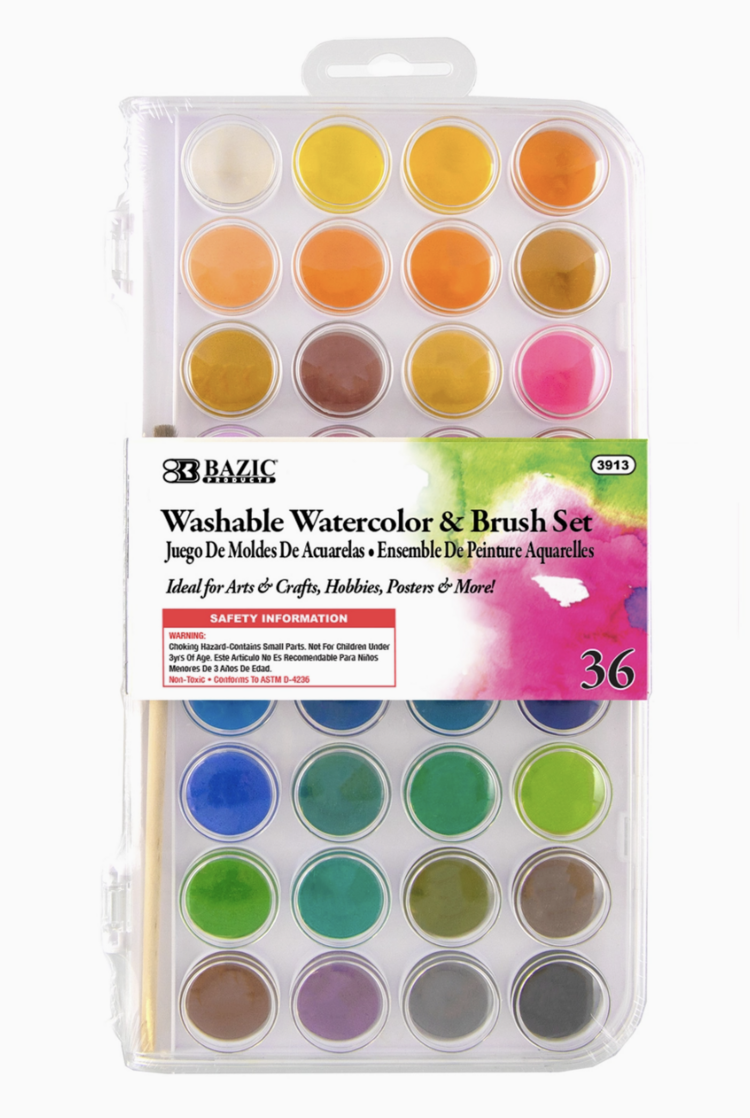 Mont Marte Usa, Inc. Watercolor Cake Set Discovery 38pc