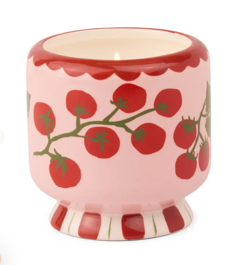 Paddywax A DOPO 8 OZ HANDPAINTED "TOMATO VINE"