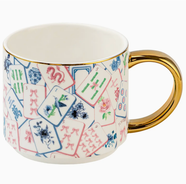 Sweet Water Decor Mahjong Tiles Coffee Mug