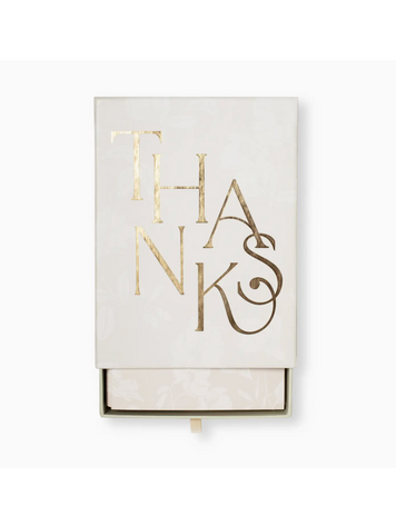 Fringe Studio Fleur Thank You Notecard Set of 12