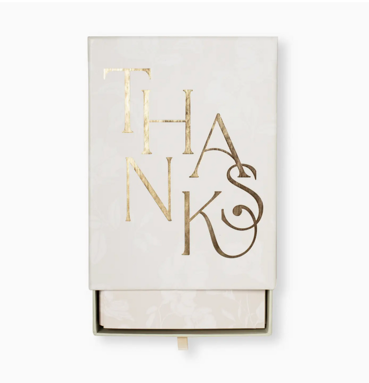 Fringe Studio Fleur Thank You Notecard Set of 12