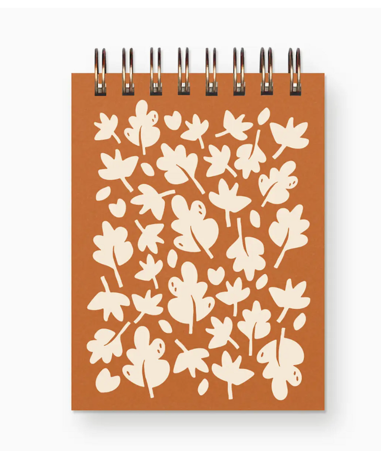 Ruff House Art Fall Autumn Leaf Jotter