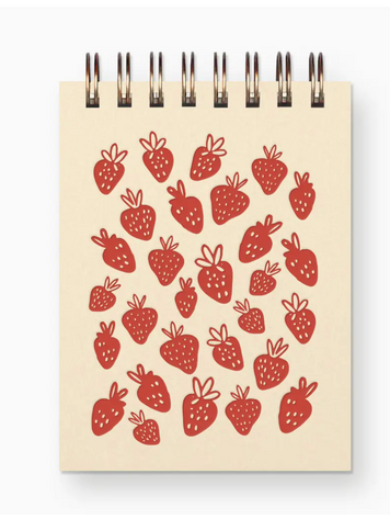 Ruff House Art Strawberry Mini Jotter