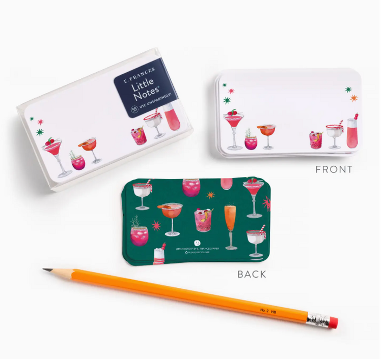 E. Frances Paper Studio Making Spirits Bright Christmas Little Notes® Set of 55