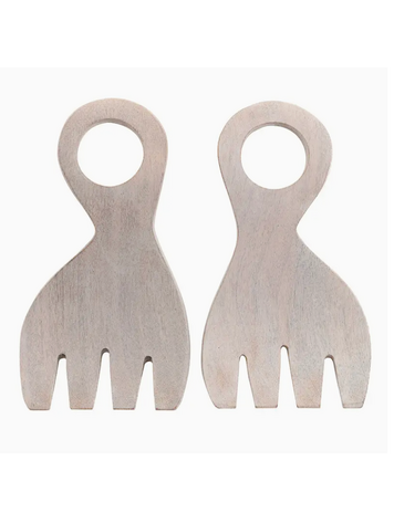 Santa Barbara Design Studio Wood Salad Serving Set