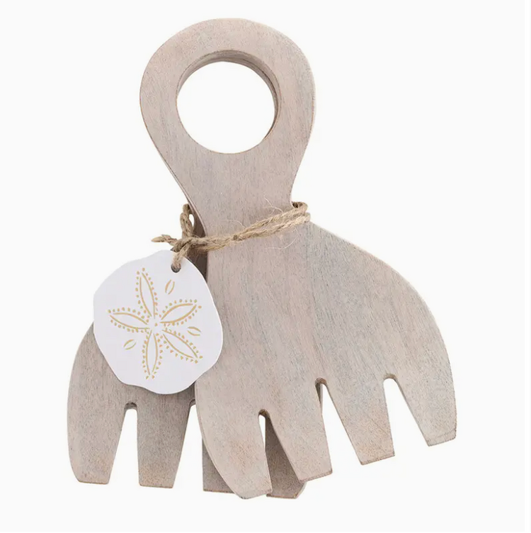Santa Barbara Design Studio Wood Salad Serving Set