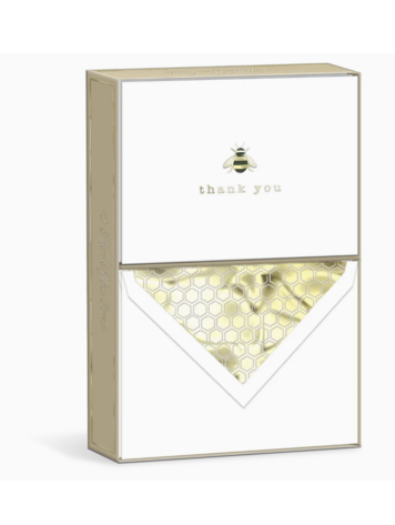 Punch Studio Elegant Boxed Thank You Note
