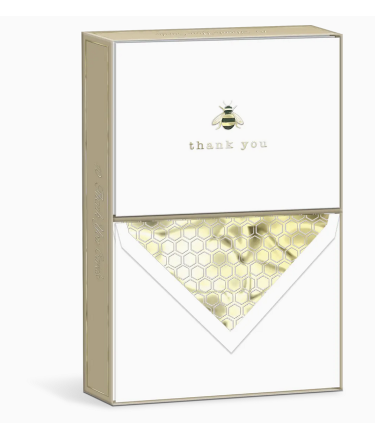 Punch Studio Elegant Boxed Thank You Note