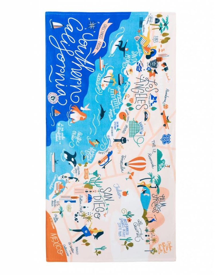 Spartina Southern California Beach Towel