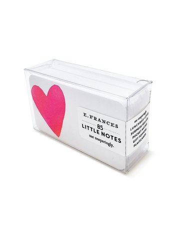E. Frances Paper Studio Big Heart Little Notes