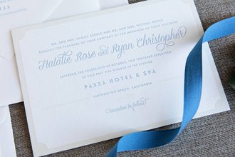 Ocean Inspired Wedding Invitations