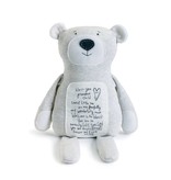 Lori Seibert Poetic Threads by Lori Siebert Light Gray Bear 10.