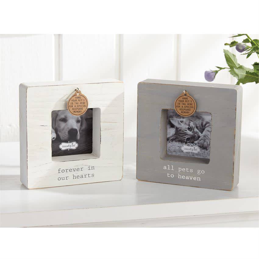 White Deceased Pet Frame Fleurish Home White Deceased Pet Frame