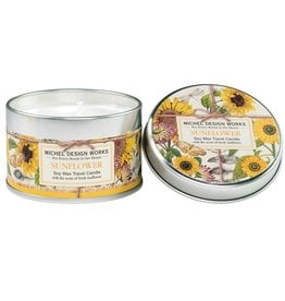 Michel Design Works Sunflower Travel Candle