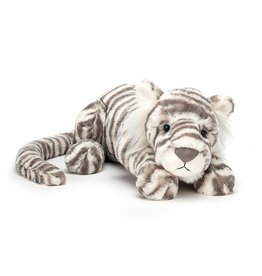 Jellycat Sacha Snow Tiger Little