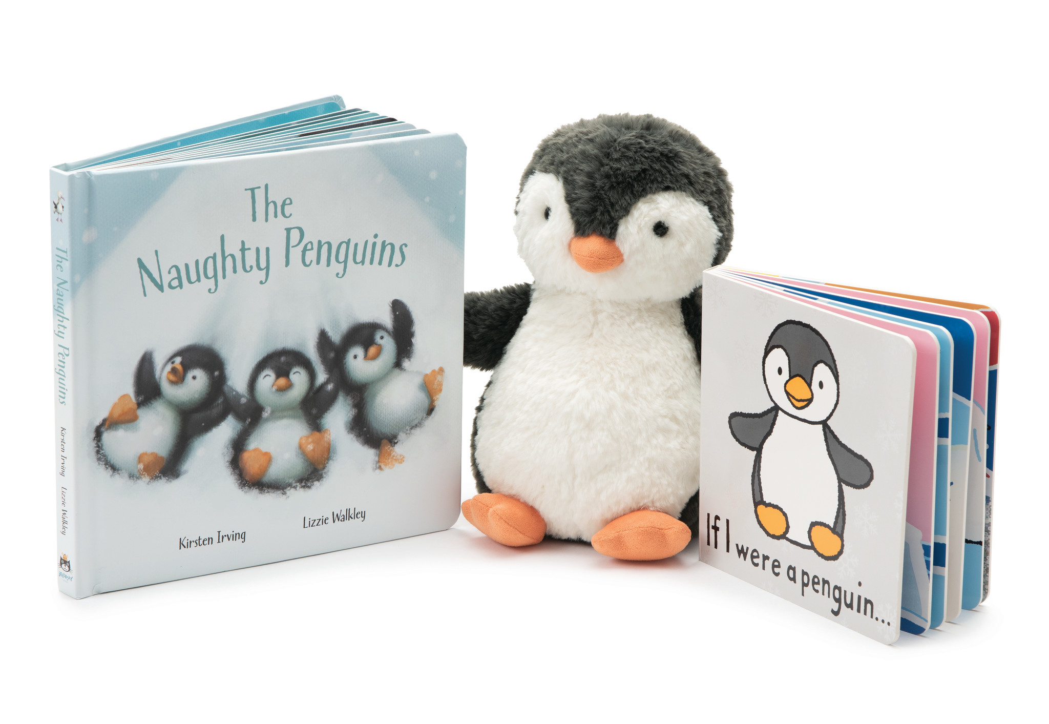 Jellycat The Naughty Penguins Book