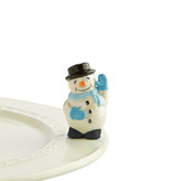 nora fleming frosty pal mini (snowman) A172