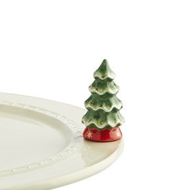 nora fleming o tannenbaum mini (christmas tree) A173