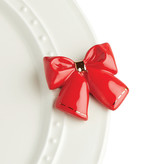 nora fleming wrap it up! mini (red bow) A238 *retired