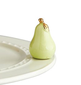 nora fleming pear fection mini A242  *retired-limited supply available